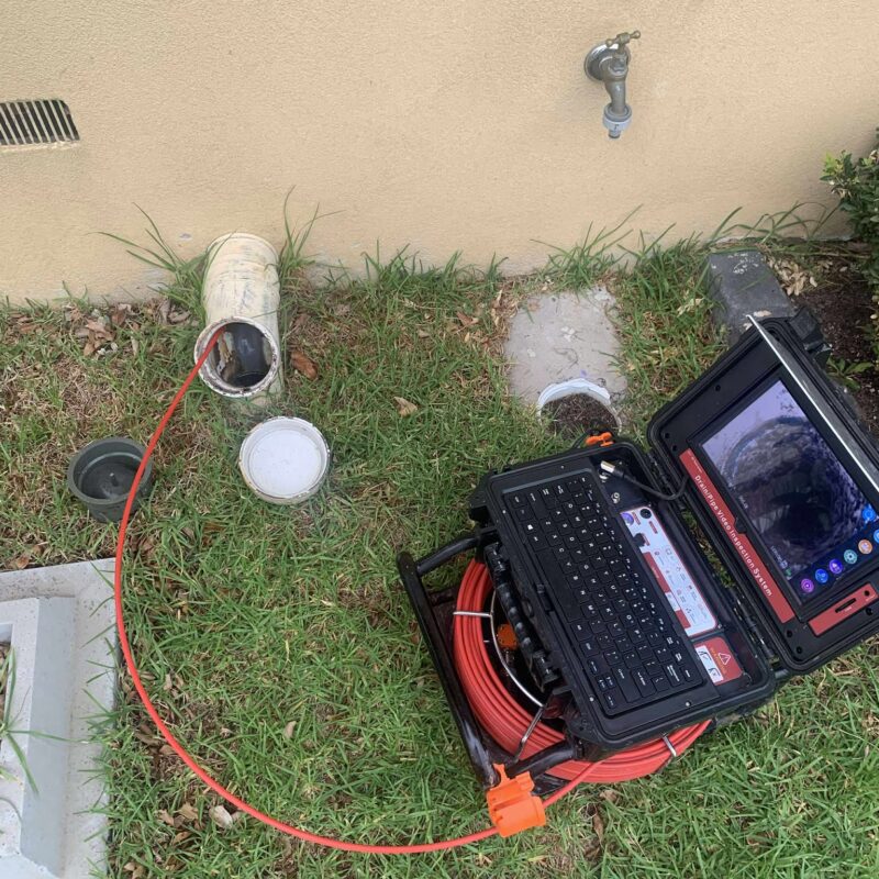 CCTV drain inspections